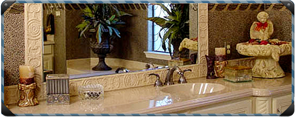 New Bathroom Counter Tops